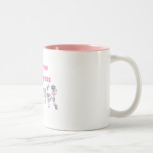 Ballerina in Progress T-shirts and Gifts Two-Tone Coffee Mug