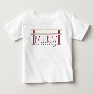 Ballerina in Training Ballet Barre Dance Dancer Baby T-Shirt
