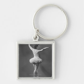 Ballerina in Tutu Key Ring