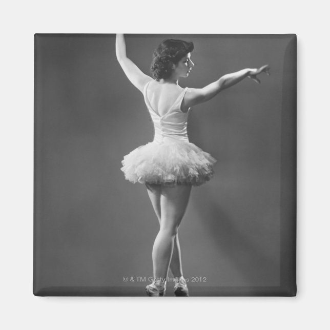 Ballerina in Tutu Magnet (Front)