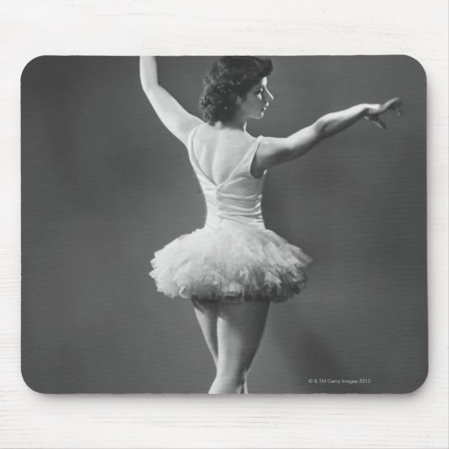 Ballerina in Tutu Mouse Mat (Front)