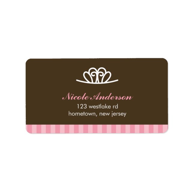 Ballerina Labels (Front)