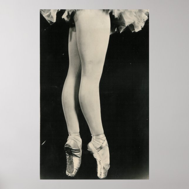 BALLERINA LEGS POSTER (Front)