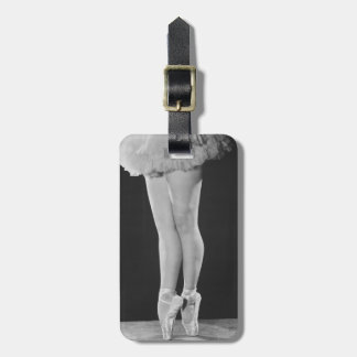 Ballerina Luggage Tag