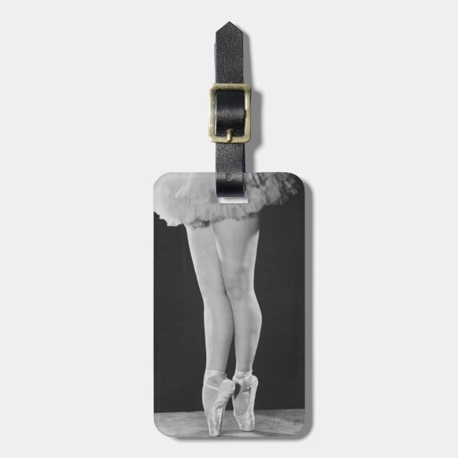 Ballerina Luggage Tag (Front Vertical)