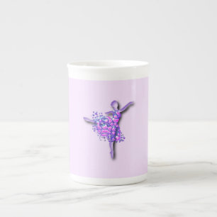 Ballerina Mug Ballet Dancer Woman Purple