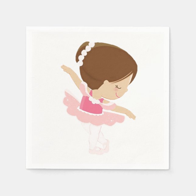Ballerina Napkin (Front)