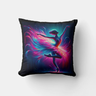 ballerina neon beauty cushion