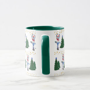 Ballerina New Year Black 325 ml  Ringer Combo Mug