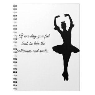 Ballerina notebook