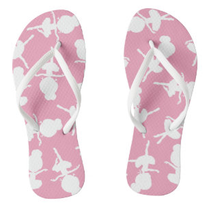 Ballerina Pattern, Ballet Girls, Ballet Dance Flip Flops