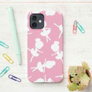Ballerina Pattern, Ballet Girls, Ballet Dance iPhone 12 Case