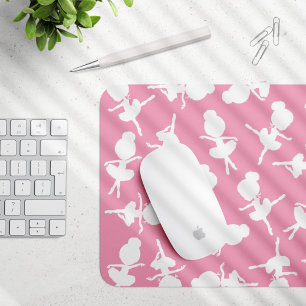 Ballerina Pattern, Ballet Girls, Ballet Dance Mouse Mat