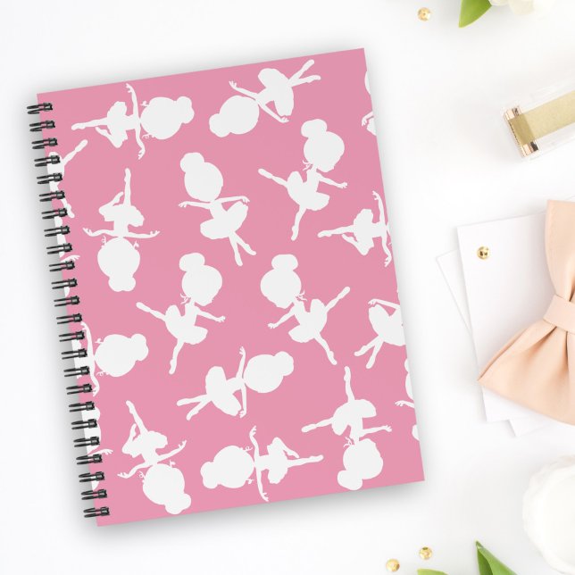 Ballerina Pattern, Ballet Girls, Ballet Dance Notebook (Creator Uploaded)