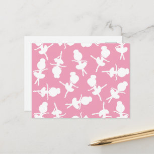 Ballerina Pattern, Ballet Girls, Ballet Dance Postcard
