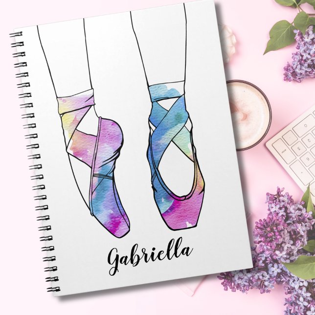Ballerina Personalised Ballet Notebook (Creator Uploaded)