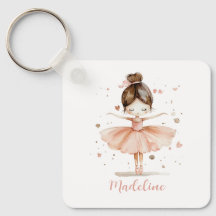 Ballerina Personalised Name Girly