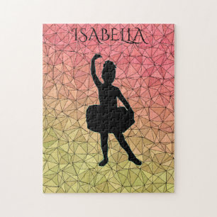 Ballerina personalised puzzle. jigsaw puzzle