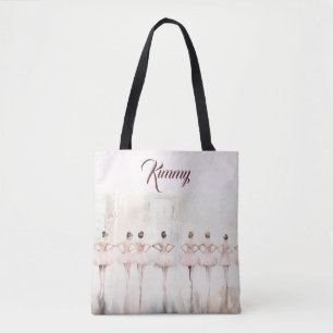 Ballerina Personalised Tote Bag
