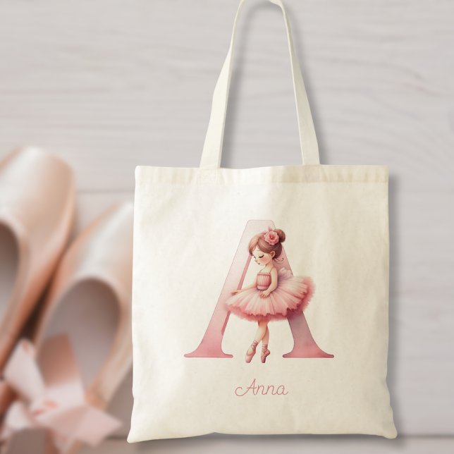 Ballerina Personalised Tote Bag (Creator Uploaded)