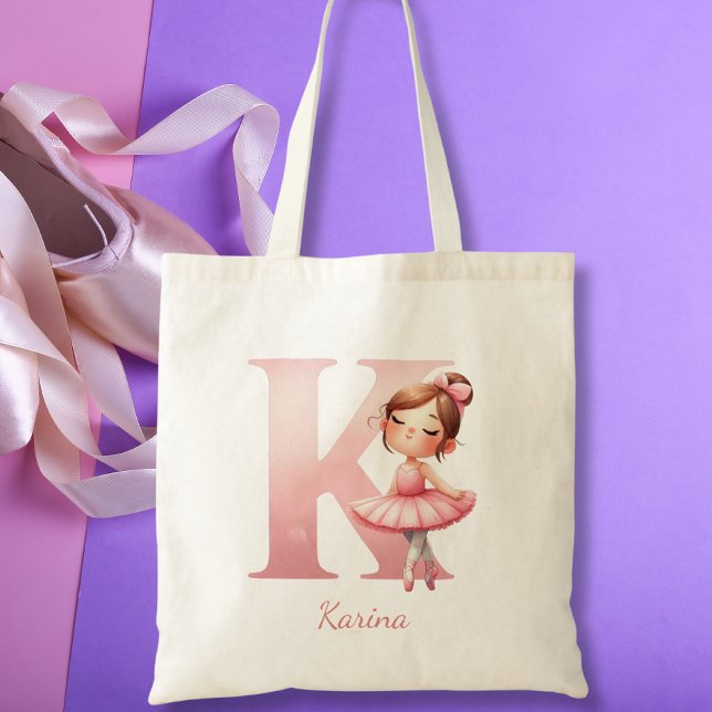 Ballerina Personalised  Tote Bag (Creator Uploaded)