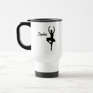 "Ballerina" Personalised Travel Mug