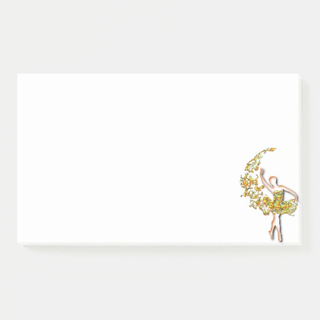 Ballerina Post-it® Notes (Front)