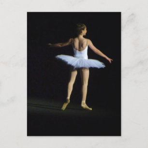 Ballerina Postcard