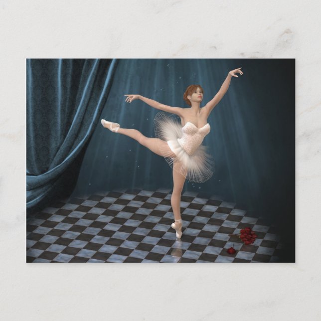 ballerina postcard (Front)