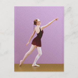 Ballerina Postcard