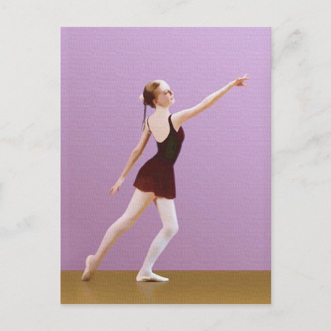 Ballerina Postcard (Front)
