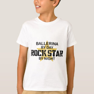 Ballerina Rock Star by Night T-Shirt