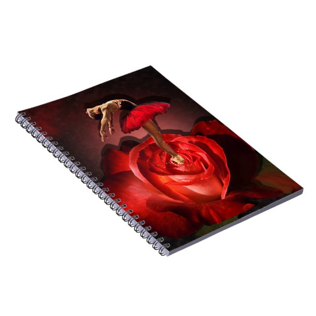 Ballerina Rose - Notebook (Right Side)