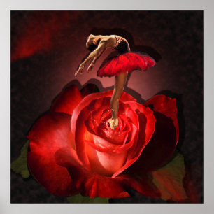 Ballerina Rose - Poster