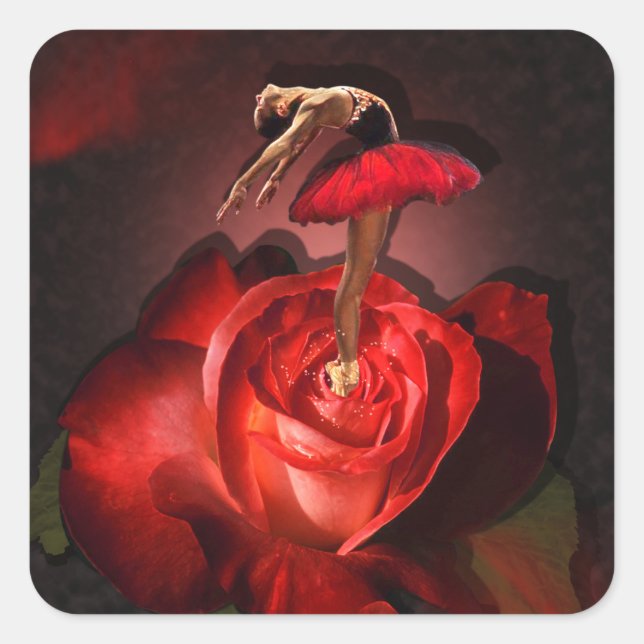 Ballerina Rose - Stickers (Front)