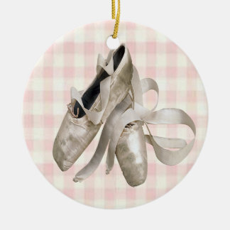 Ballerina Shoes Ceramic Tree Decoration