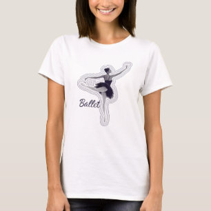 Ballerina Silhouette T-Shirt