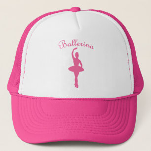 Ballerina Silhouette Trucker Hat