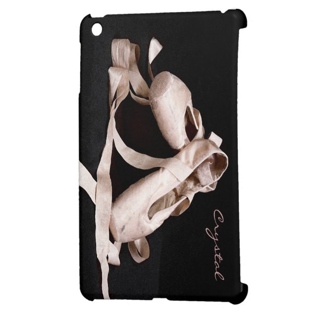 Ballerina Slippers Dance Mini Ipad Case (Back Left)