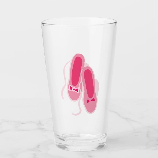 Ballerina Slippers Glass (Front)