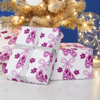 Ballerina Slippers Wrapping Paper