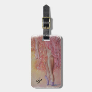 BALLERINA SOLO PERSONALIZED LUGGAGE TAG