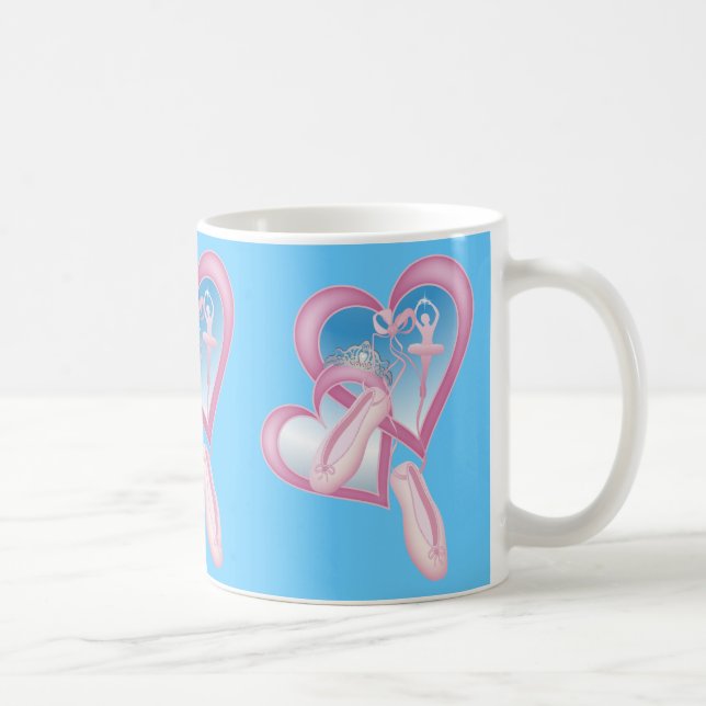 Ballerina Sweetheart Coffee Mug (Right)