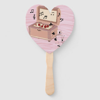 Ballerina Symphony in a Box - Ballerina Art Hand Fan