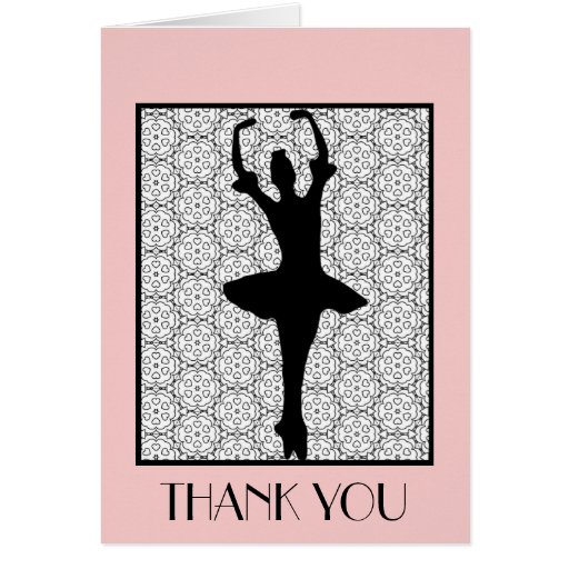 Image of Ballerina - Teacher Appreciation Thank You