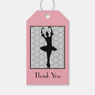 Ballerina - Teacher Appreciation Thank You Gift Tags