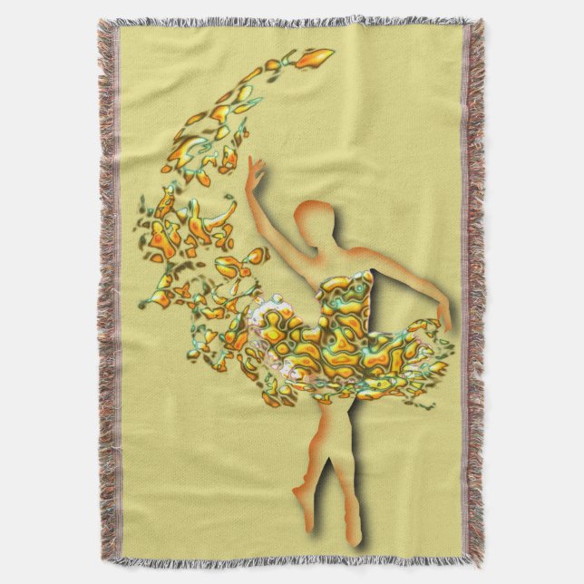 Ballerina - throw blanket (Front Vertical)