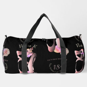 Ballerina Toe Shoes Custom Event Duffle Bag
