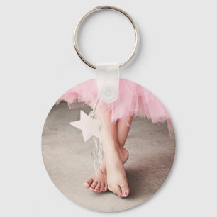 Ballerina Toes Key Ring