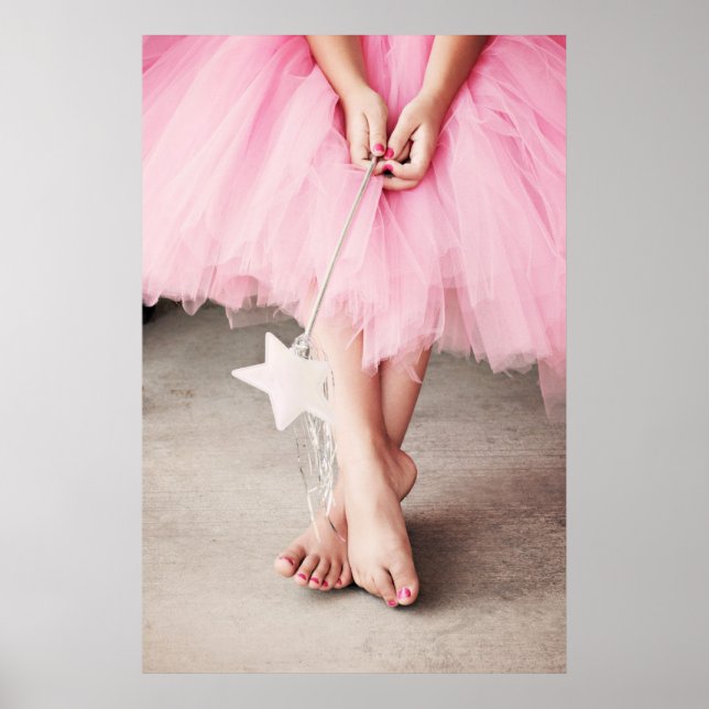 Ballerina Toes Poster (Front)